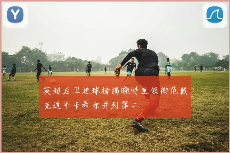 英超后卫进球榜揭晓特里领衔范戴克追平卡希尔并列第二